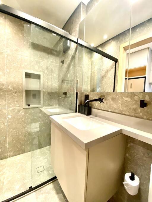 V1207 - Flat Inteligente Na Mariana | Metro Apartamento São Paulo